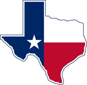 Texas map icon