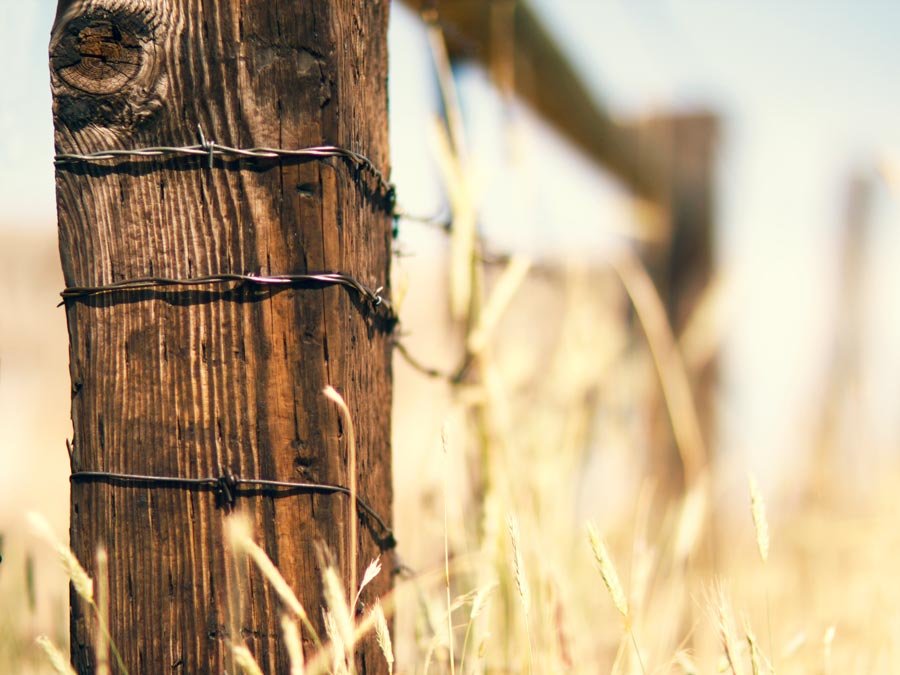 fence post detail